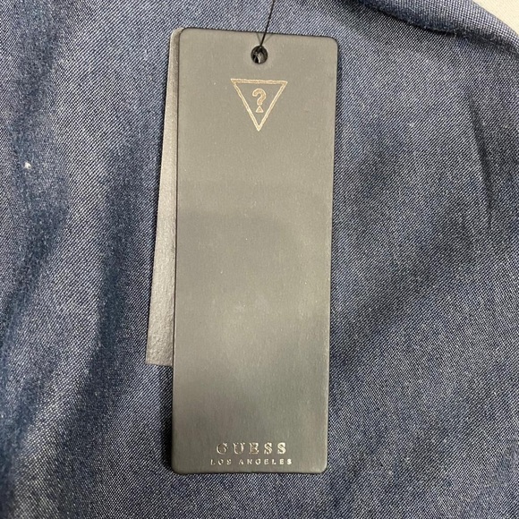 Guess Regular Fit Button Up Logan Shirt NWT - Picture 11 of 13